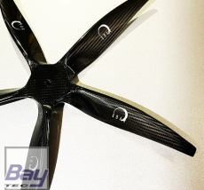 XOAR Carbon Turboprop Propeller 24x23,5" - 5-Blatt