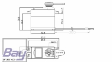 Hitec Servo D485HW - Digital - 20mm - 0,15s - 7,0kg
