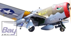 SEAGULL-MODELS P-47 THUNDERBOLT RAZORBACK ARF WARBIRD GIANT SCALE 2,06M
