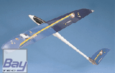 SIMPROP EXCEL MINI FERTIGMODELL 1872mm ARF - zweifarbig hellblau-dunkelblau bespannt