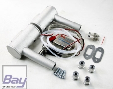 DLE120 120ccm 2 Zylinder Boxer incl. Elektronischer Zündung