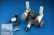 DLE120 120ccm 2 Zylinder Boxer incl. Elektronischer Zündung