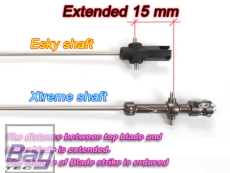 EBL001 Innere Welle verlängert +15 mm Tuning Big Lama