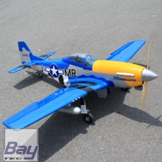Seagull Models ( SG-Models ) P-51D 71" "Obsession" 1800mm incl. elektrischem Einziehfahrwerk , 35ccm, ARF Warbird