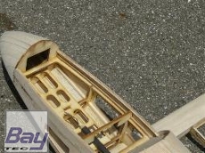 Balsaworx BD-5A 1/6 SemiScale Kleinflugzeug Spw. 88cm, CNC Lasercut Holzbausatz