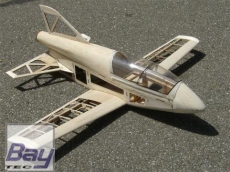 Balsaworx BD-5A 1/6 SemiScale Kleinflugzeug Spw. 88cm, CNC Lasercut Holzbausatz