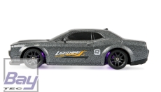 Drift Car Muscle Car mit Drift-Gyro 4WD 1:43 RTR Grau