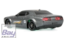 Drift Car Muscle Car mit Drift-Gyro 4WD 1:43 RTR Grau