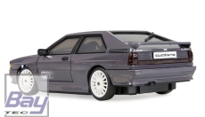 Audi quattro 1980 Onroad/Drift mit Drift-Gyro 4WD 1:28 RTR grafitgrau