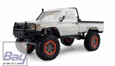 AMXRock RCX10B Scale Crawler Pick-Up 1:10, RTR weiß