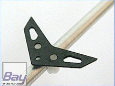 CFK-Höhenleitwerk inkl. Halterung für MH-MSR025, Blade MSR