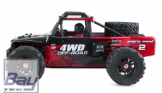 Hyper GO Desert Buggy brushless 4WD 1:14 RTR schwarz/rot