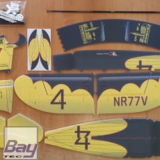 RC-Factory GEE BEE gelb / schwarz - 800mm
