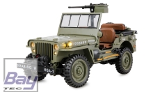 Jeep Willys MB Scale Crawler 4WD 1:14 RTR grün - incl. Seilwinde und Soundmodul