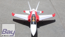 AMXFlight Super Scorpion 6-8S rot/weiß PNP - 1260mm