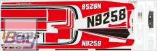 FMS New Cessna 182 rot Dekorsatz