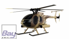 AFX MD500E Militär brushless 4-Kanal 325mm Helikopter 6G RTF braun