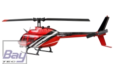 Bell 206 CP Jet Ranger Helikopter 6-Kanal 6G RTF - 30,6 cm Rotor - 6 Achsen Gyro