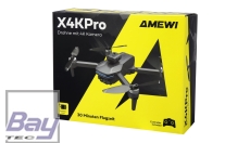 AMXFlight X4KPro Brushless-Drohne mit Kamera inkl. 2 Akkus