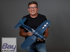 DERBEE F4U Corsair Warbird PNP blau - 75cm