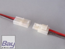 Tam Stecker und Buchse m. 2,5mm Silikonkabel