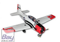 Dynam T-28 Trojan rot 1270mm PNP Set incl. EZFW und Beleuchtung