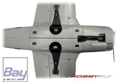 Dynam T-28 Trojan grau 1270mm PNP Set incl. EZFW und Beleuchtung