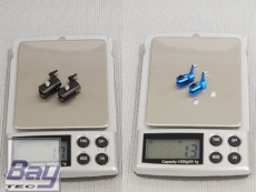 Xtreme Alu Blatthalter blau (für Blade mCP X)