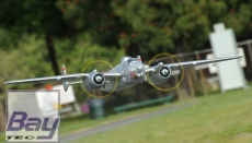 FMS Big Scale B-25 Mitchell silber ARTF 1470mm incl. EZFW V2