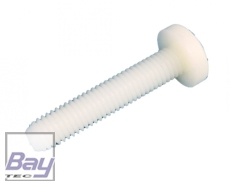 Nylon M5x20 10 Stk. Kunstoffschrauben Flachkopf Kreuzschlitz