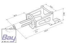 Phoenix Motorhalterung für GL09 - ASW28 5.5m