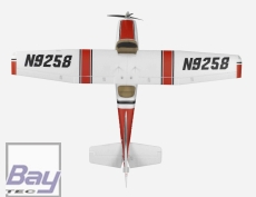 FMS Big Scale Cessna 182 Trainer blau, PNP 1400mm ohne Akku/RC