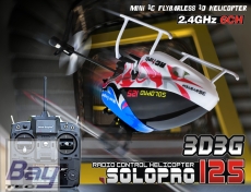 Nine Eagles Solo Pro 125 3D RTF 2.4 GHz ROT/GELB
