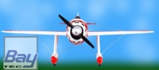 Gee Bee R3 1200mm EPO incl. Motor, Regler Servos