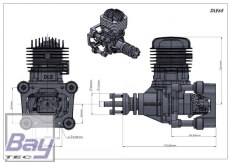 DLE65 "Original" NEW - 65ccm Einzylinder Benzin