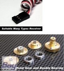 MG995BB/MG Powerservo 11kg doppelt Kugelgelagert Metallgetriebe