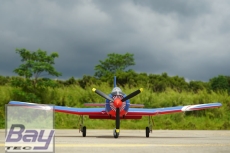 FMS Nanchang CJ-6 V2 PLAAF-Team - 120 cm - inkl. Reflex Gyro System