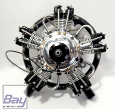 UMS Sternmotor 5 Zylinder 75ccm, Benziner