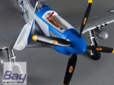 DERBEE P-51D Mustang Warbird PNP blau - 75cm