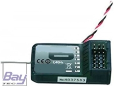 Empfänger passend für Jamara FCX6, MTT6 Pro 2,4 GHz 6 Kanal