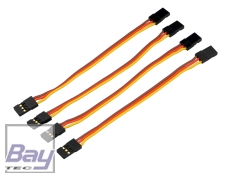 JR Kabel Stecker Stecker (Patchkabel) 10 cm 4 Stk