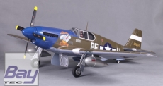 FMS Big Scale P-51B Dallas Darling V9 grün/blau PNP Set ohne Akku/RC