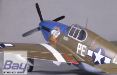 FMS Big Scale P-51B Dallas Darling V9 grün/blau PNP Set ohne Akku/RC