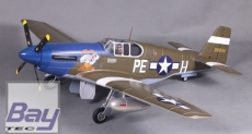 FMS Big Scale P-51B Dallas Darling V9 grün/blau PNP Set ohne Akku/RC