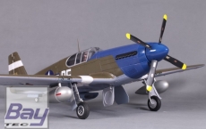 FMS Big Scale P-51B Dallas Darling V9 grün/blau PNP Set ohne Akku/RC