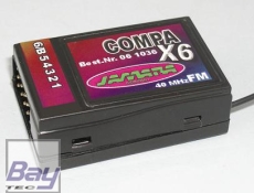 Compa X4+1 5 Kanal RC Anlage incl. 6 Kanal Empfänger