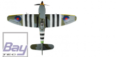 Dynam Hawker Tempest im PNP Set ohne Akku/RC V2 1250mm