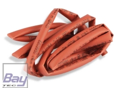 Schrumpfschlauch " 4mm x 1m " Rot