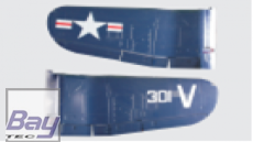 FMS Giant Scale F4U Corsair Haupttragflächensatz blau