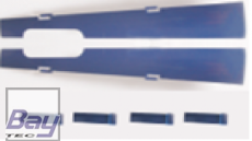 FMS Giant Scale F4U Corsair Klappe für Heckfahrwerk blau